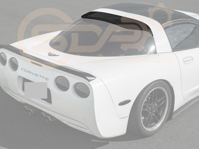 1997-2004 Corvette C5 |SDP Performance CARBON FIBER Rear Roof Wing Spoiler